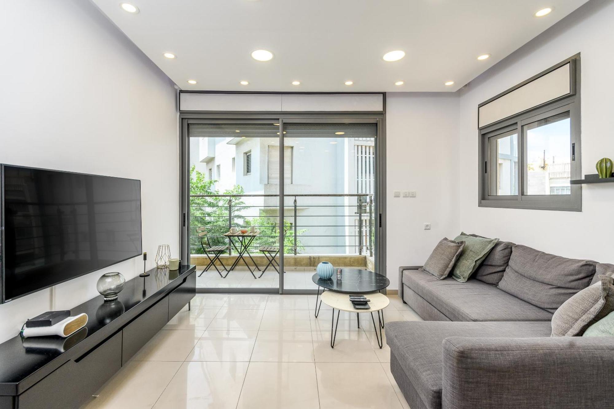 Very Nice 1 Bdr Apartment 2 Min From The Beach ! เทลอาวีฟ ภายนอก รูปภาพ