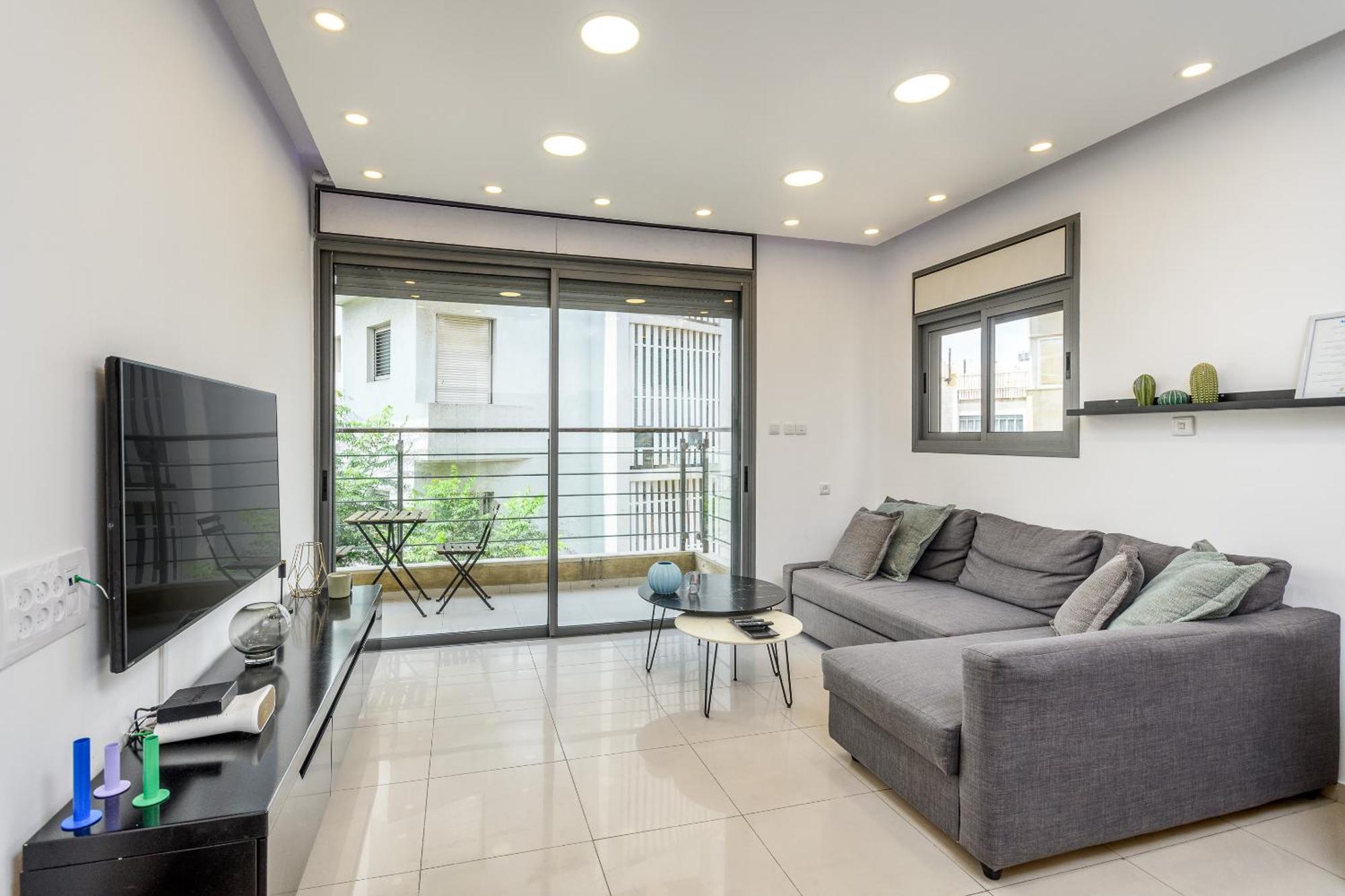 Very Nice 1 Bdr Apartment 2 Min From The Beach ! เทลอาวีฟ ภายนอก รูปภาพ